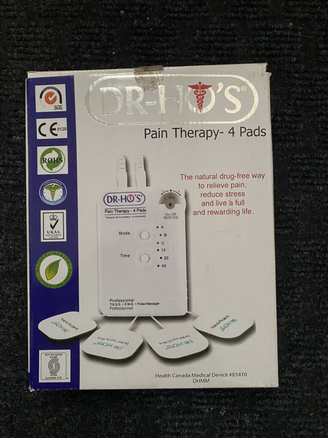 DR-HO'S Pain Therapy - 4 Pads