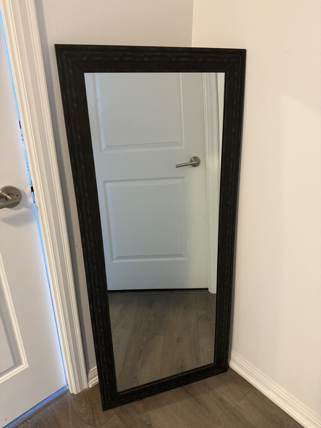 Bouclair - Black Barn Wood Framed Mirror