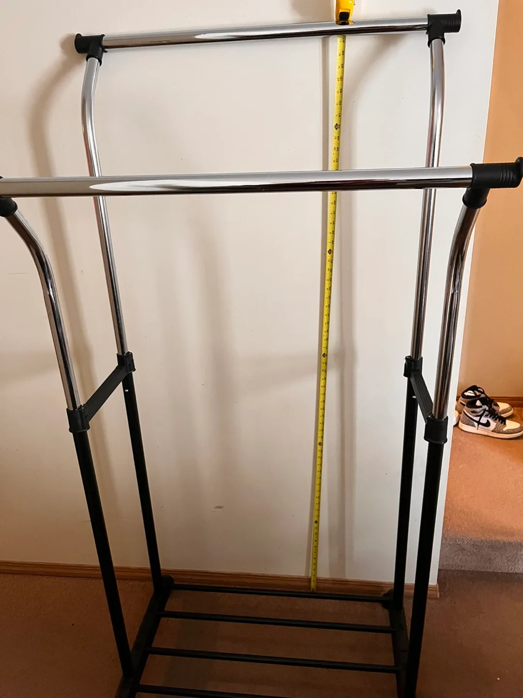 Double Clothing Rack thumbnail