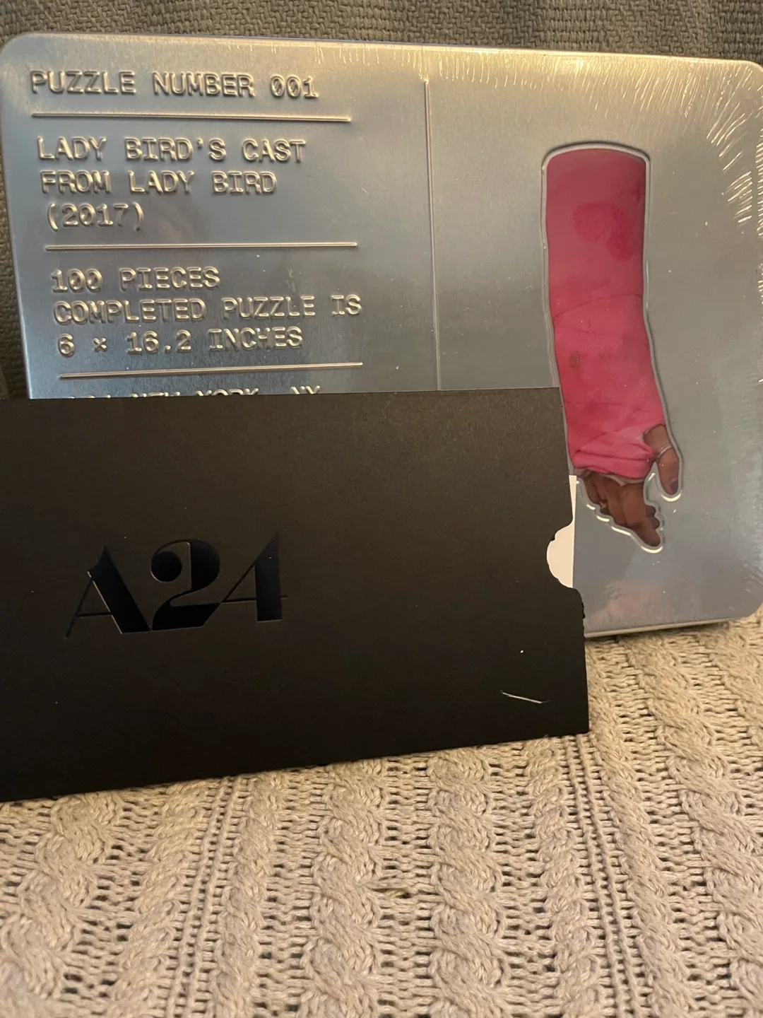 Lady Bird Cast 100-Piece Puzzle in Metal Tin image indicator(2)