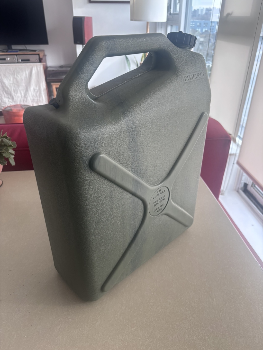 6 Gallon/23 Litre Military Style Water Jug