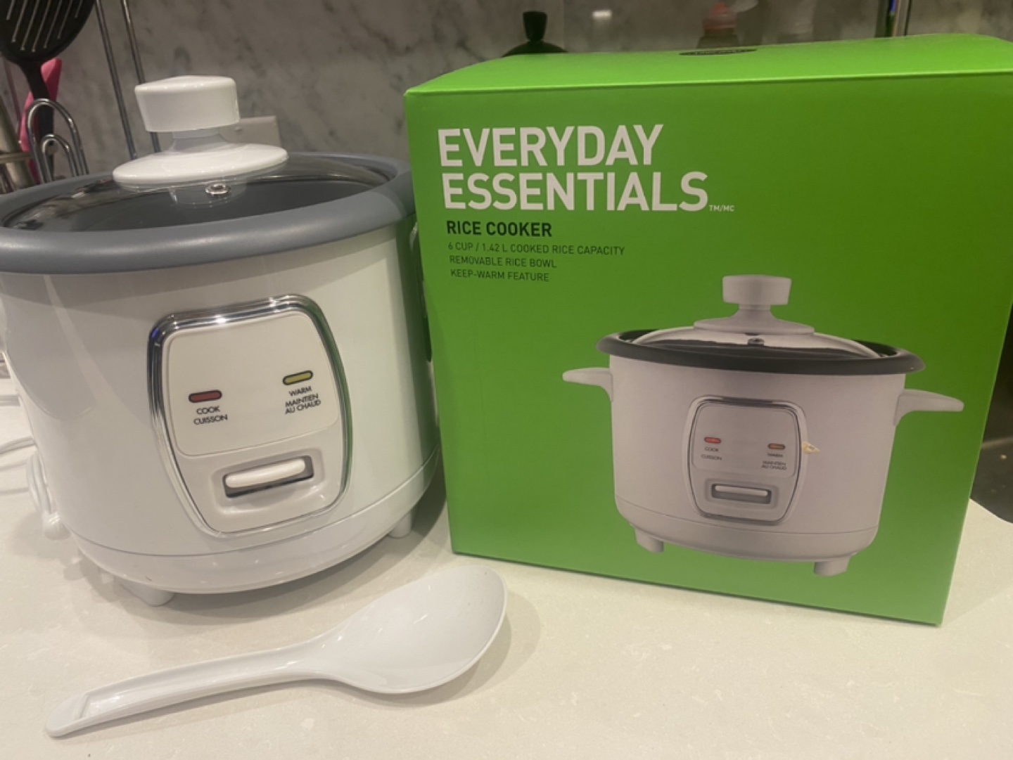 Everyday Essentials Rice Cooker - 6 Cup