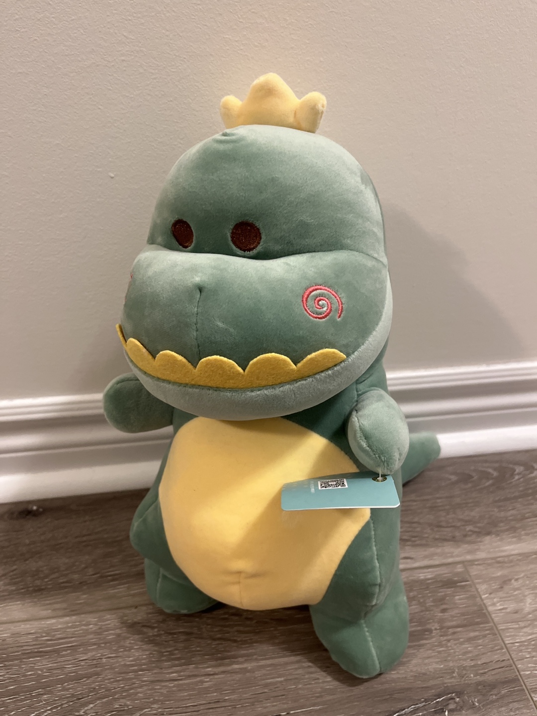Adorable Green Dinosaur Plush Toy