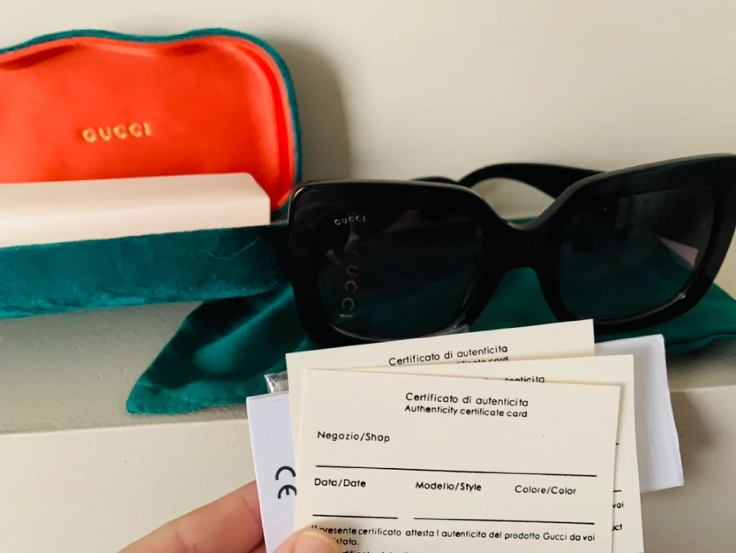 Oversized Gucci Square Sunglasses image indicator(2)