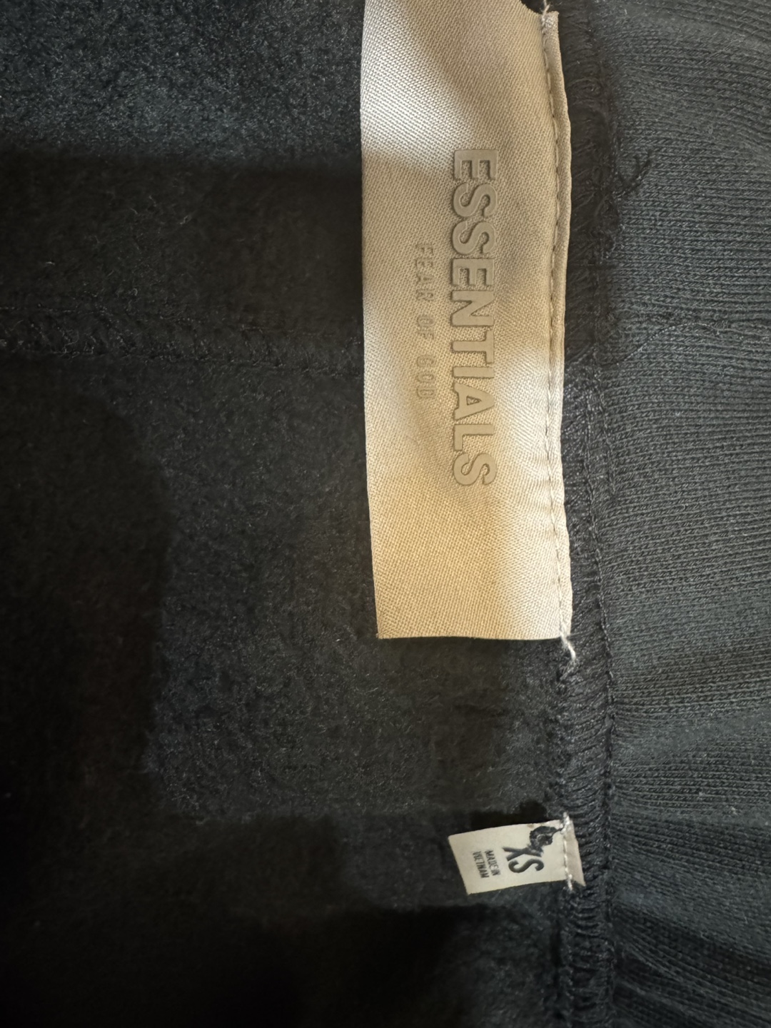 Fear of God Essentials Black Sweatpants XS - photo 4