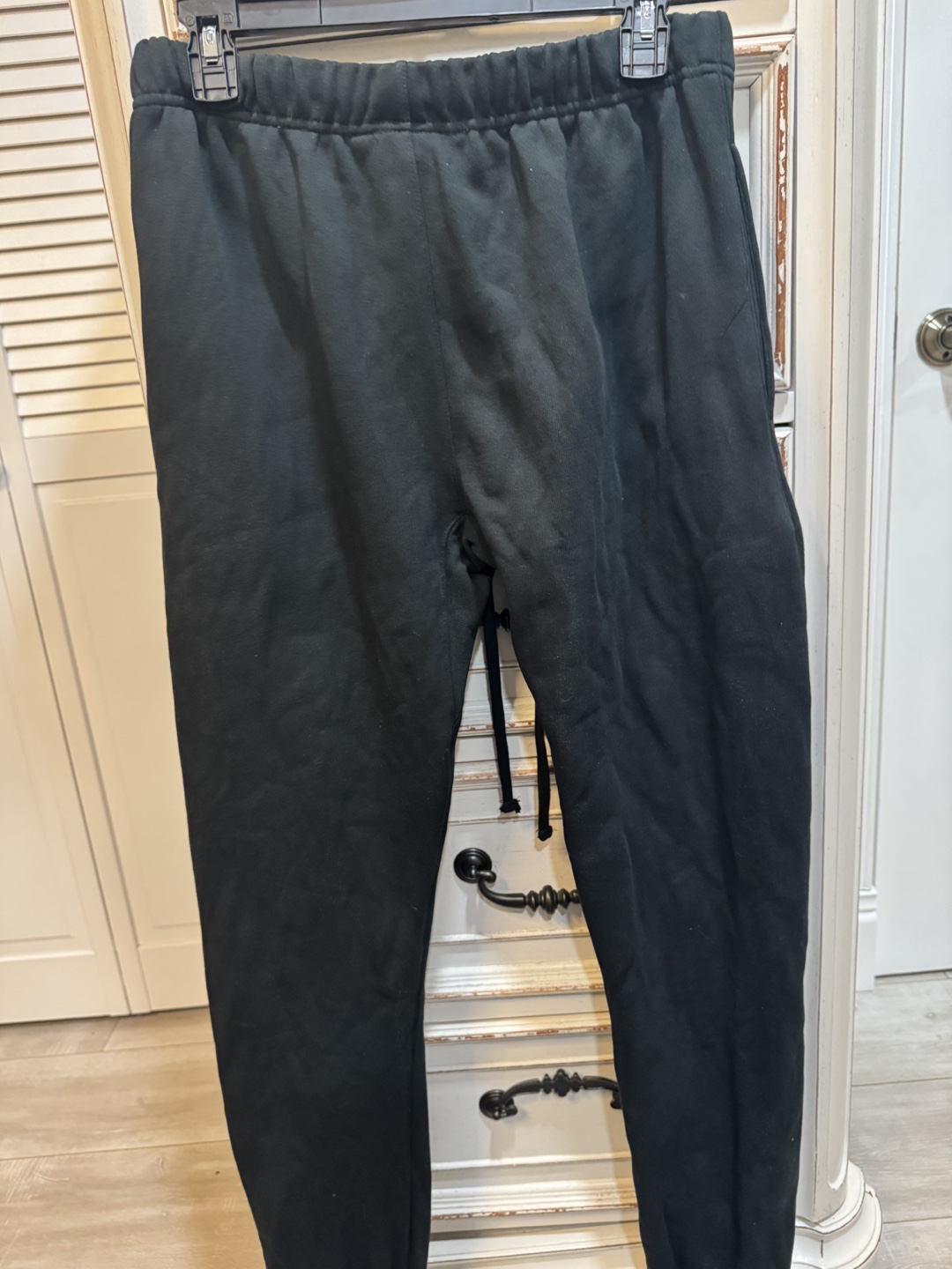 Fear of God Essentials Black Sweatpants XS - photo 5