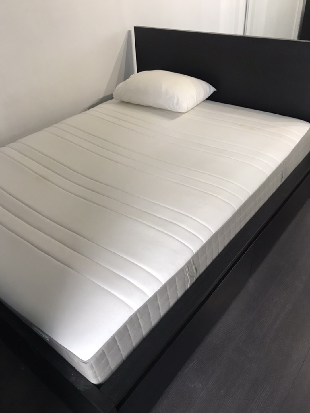 IKEA MALM Full-Size Bed Frame with Storage Drawers - photo 3