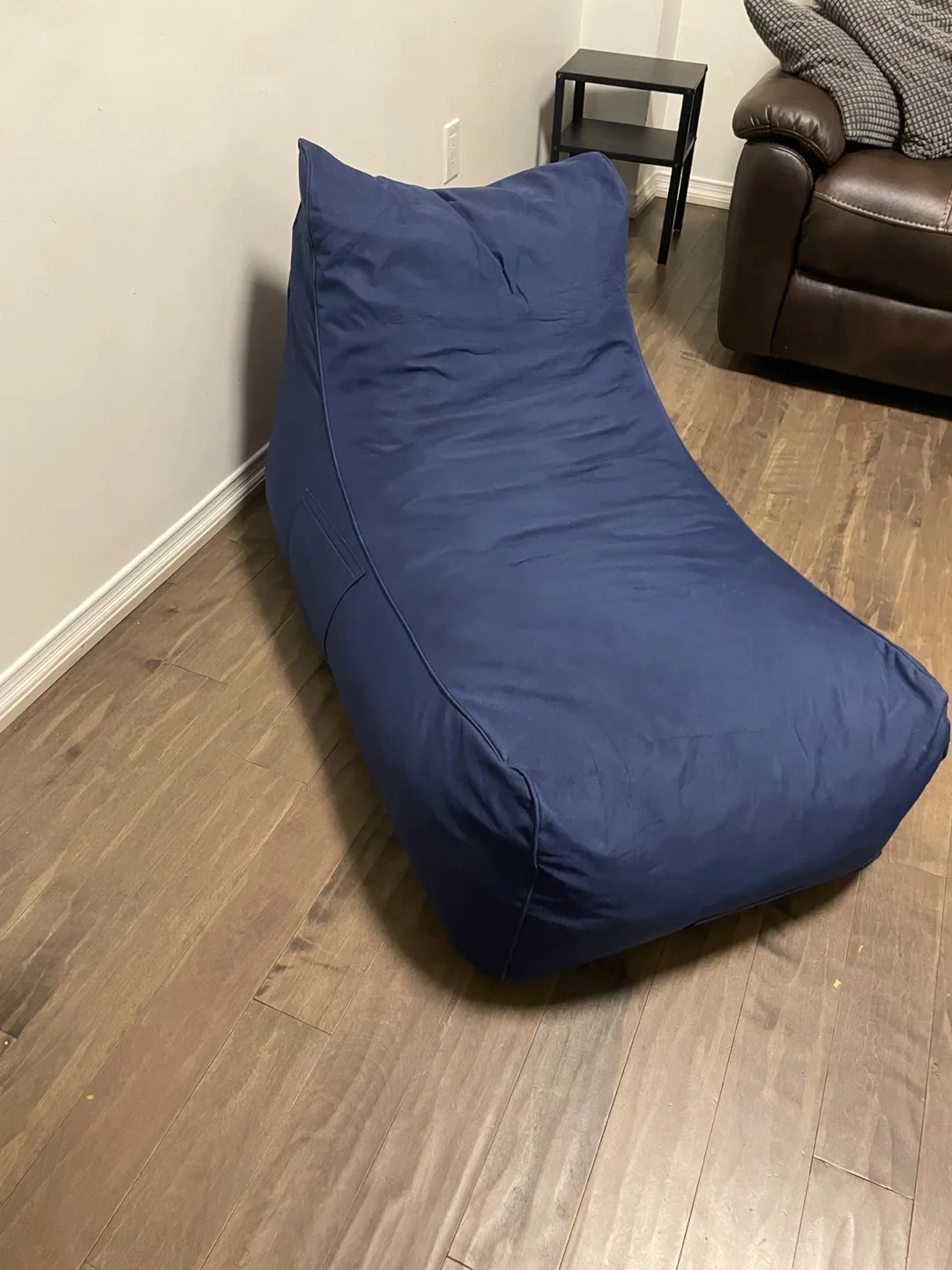 Navy Blue Beanbag Chair image indicator(2)