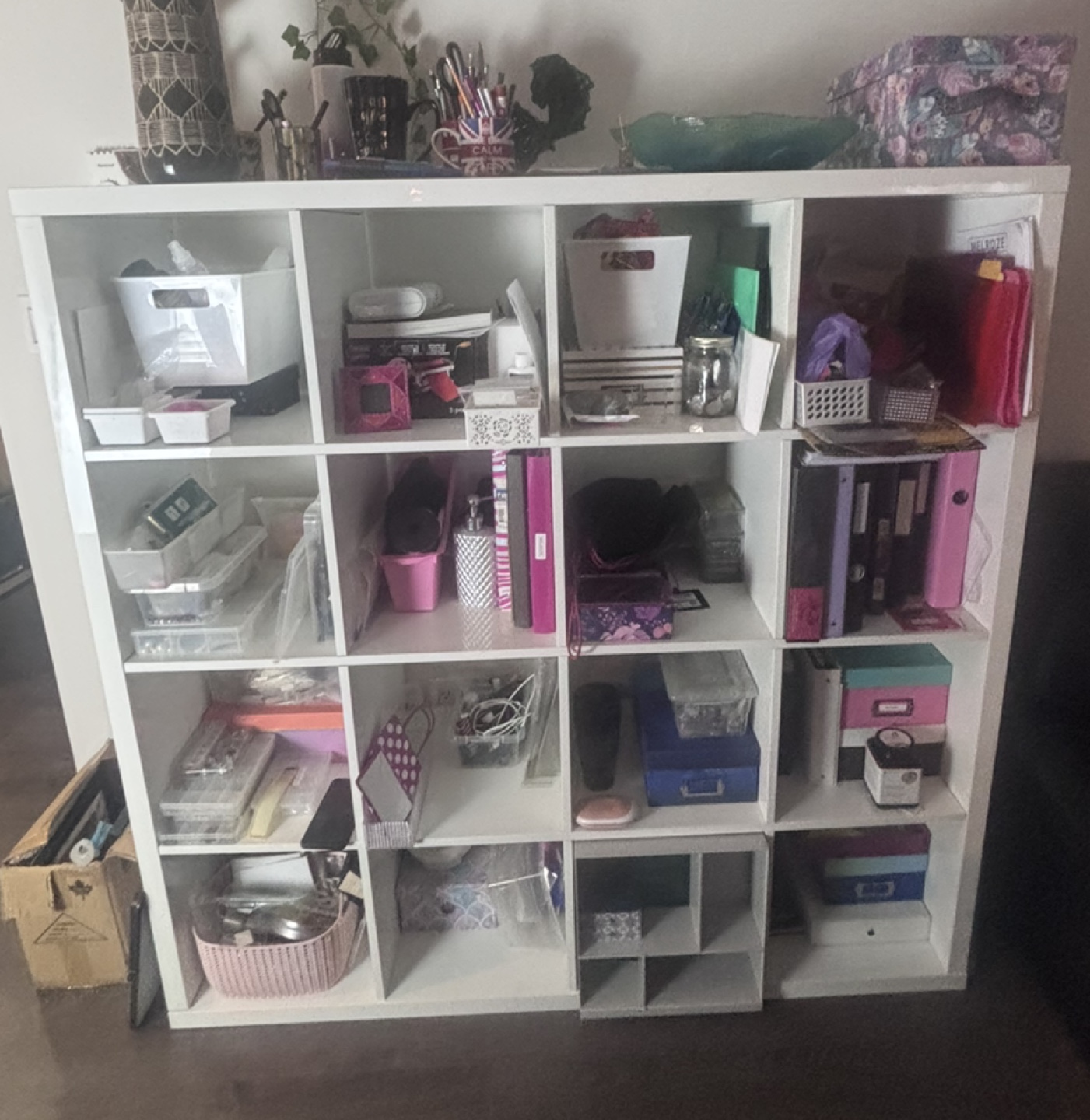 IKEA Kallax 16-cube shelving unit - White - photo 2