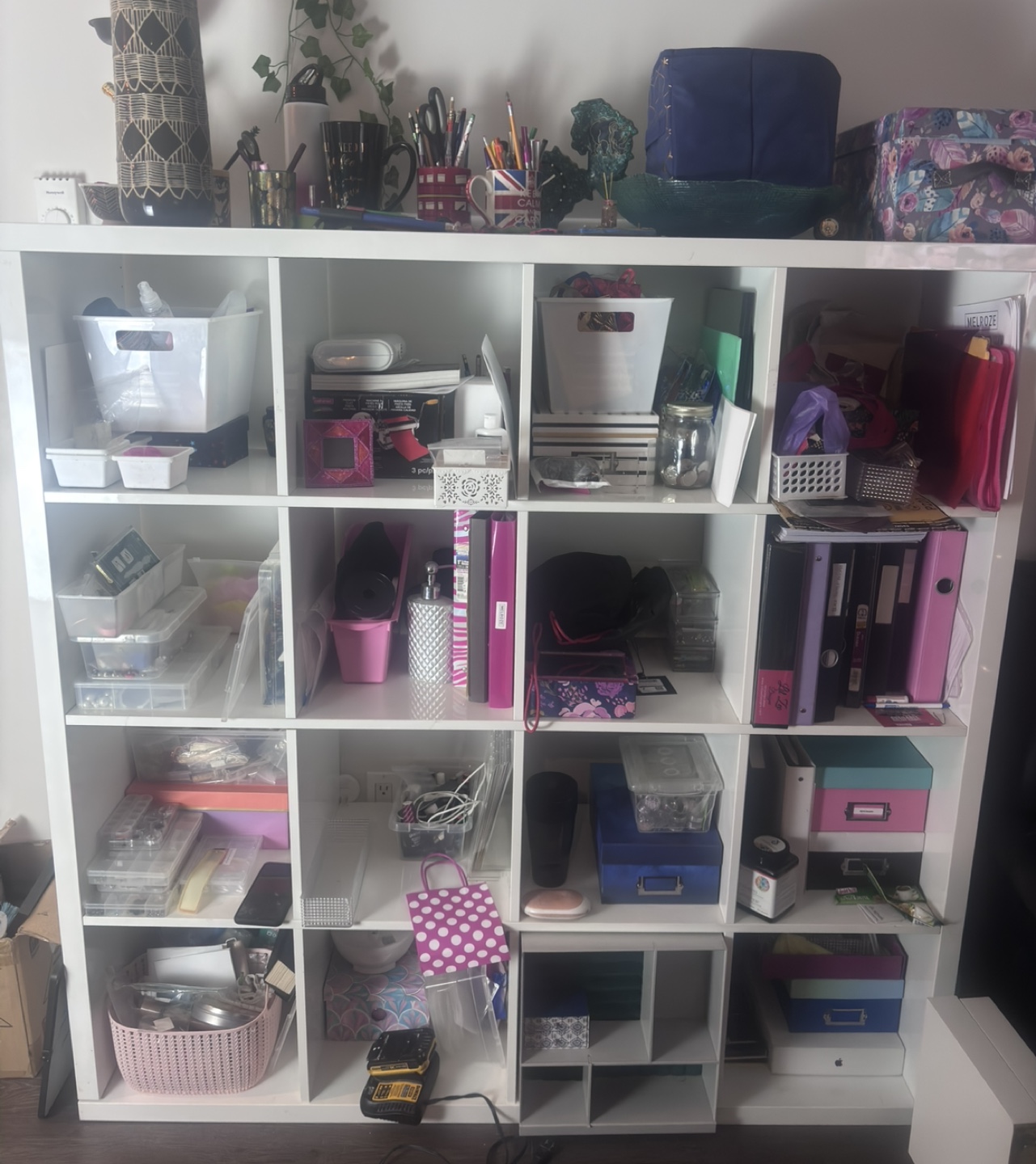 IKEA Kallax 16-cube shelving unit - White - photo 4