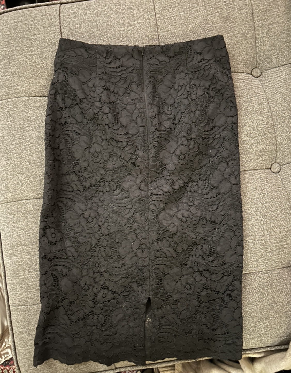 GU Black Lace Pencil Skirt - Size Small - photo 2