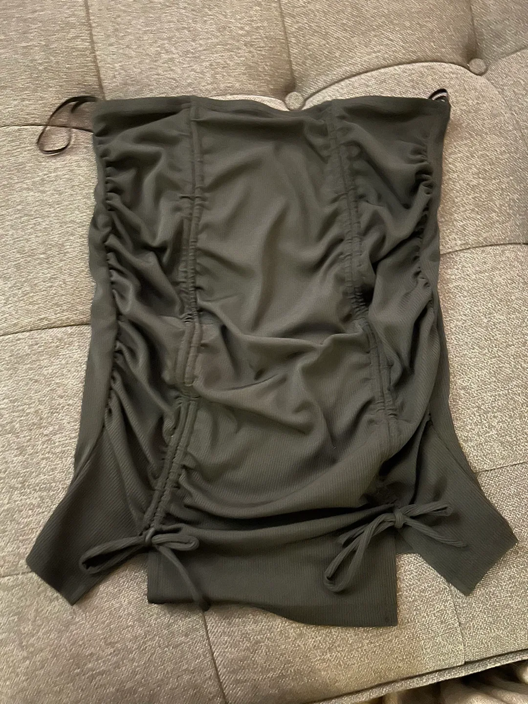 Forever 21 Black Mini Pencil Skirt Size Small thumbnail