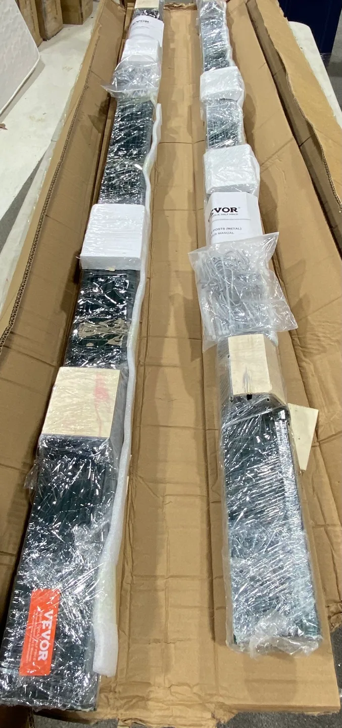 7 Feet Metal Fence Post T-Post Heavy Duty 2 Packs of 10 - NEW image indicator(10)