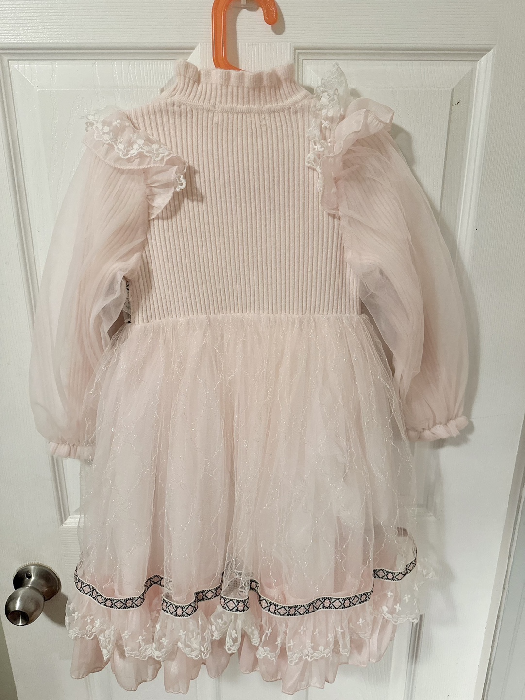 Adorable Vintage Pink Girl's Dress - photo 2