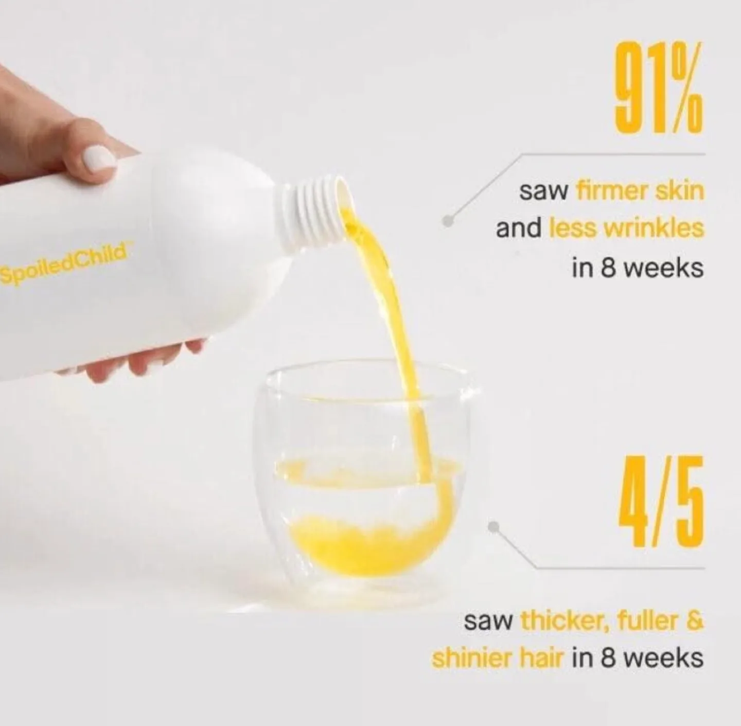 SpoiledChild Extra Strength Liquid Collagen - Pineapple Flavor image indicator(4)