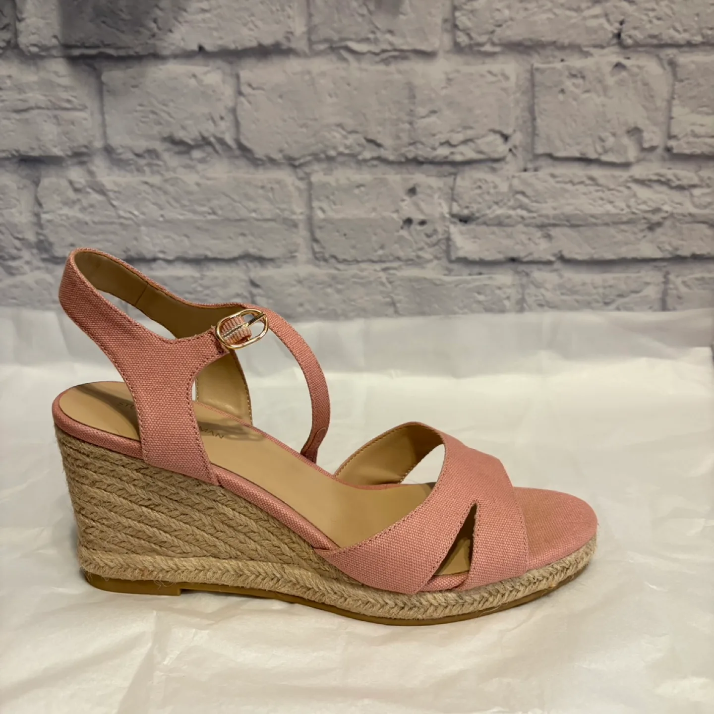 Stuart Weitzman  Wedge Sandals 9.5 image indicator(4)