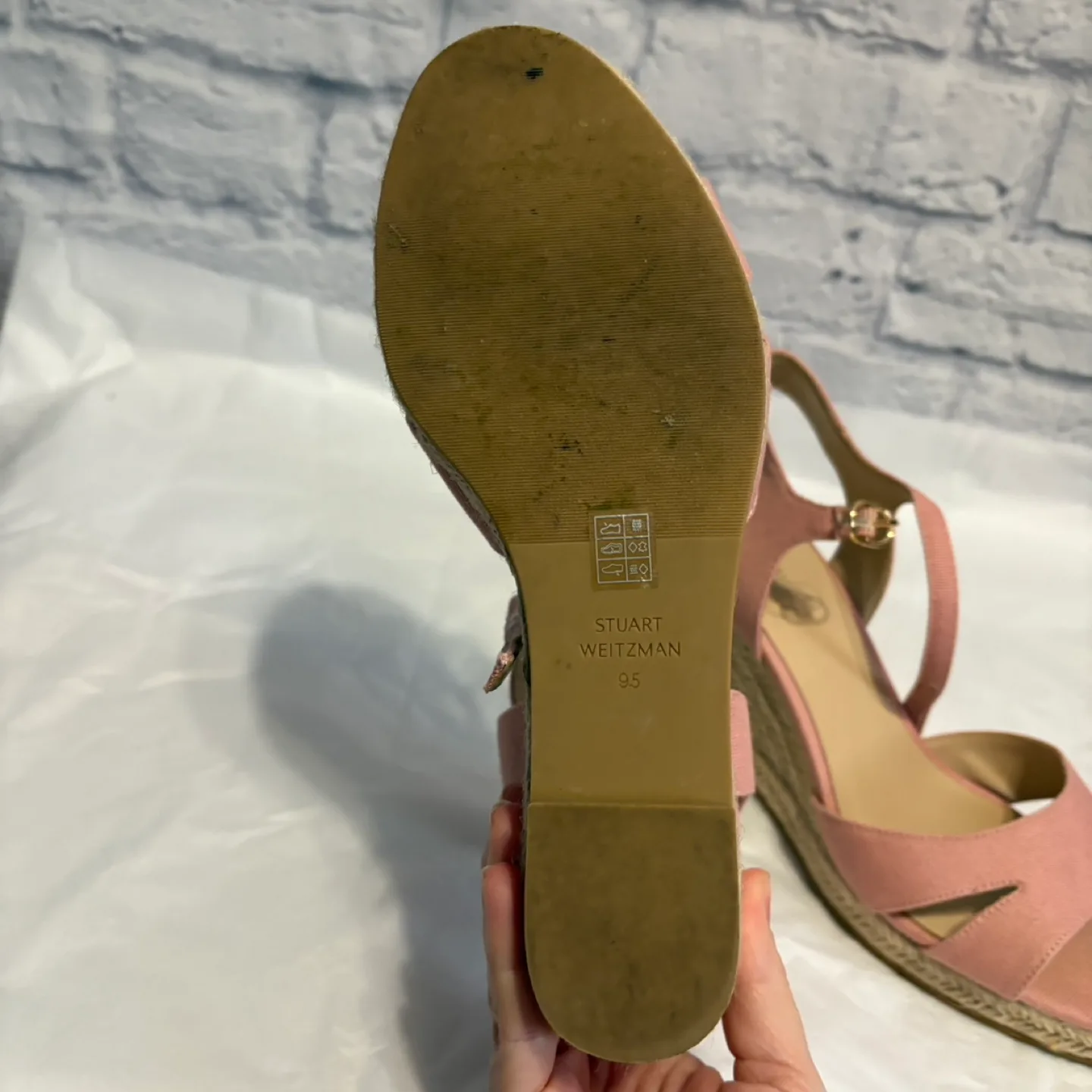 Stuart Weitzman  Wedge Sandals 9.5 image indicator(7)