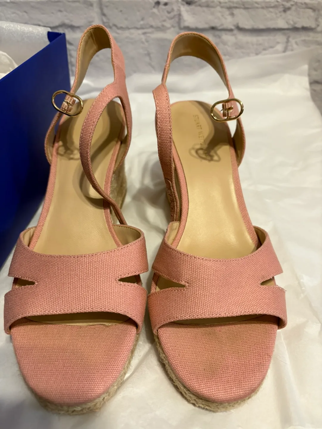 Stuart Weitzman  Wedge Sandals 9.5 image indicator(10)