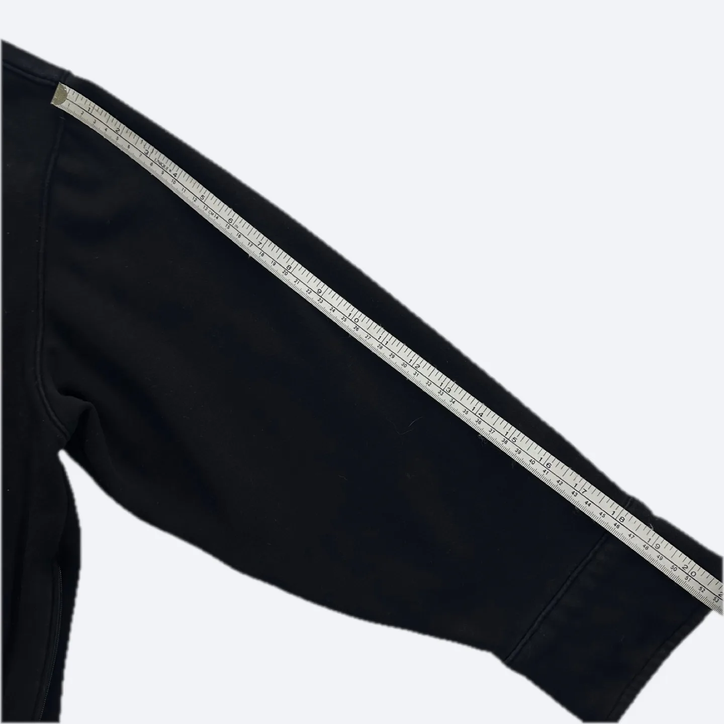 Athleta Black Retroplush Oversized Shirt Jacket Pockets Size XL image indicator(8)