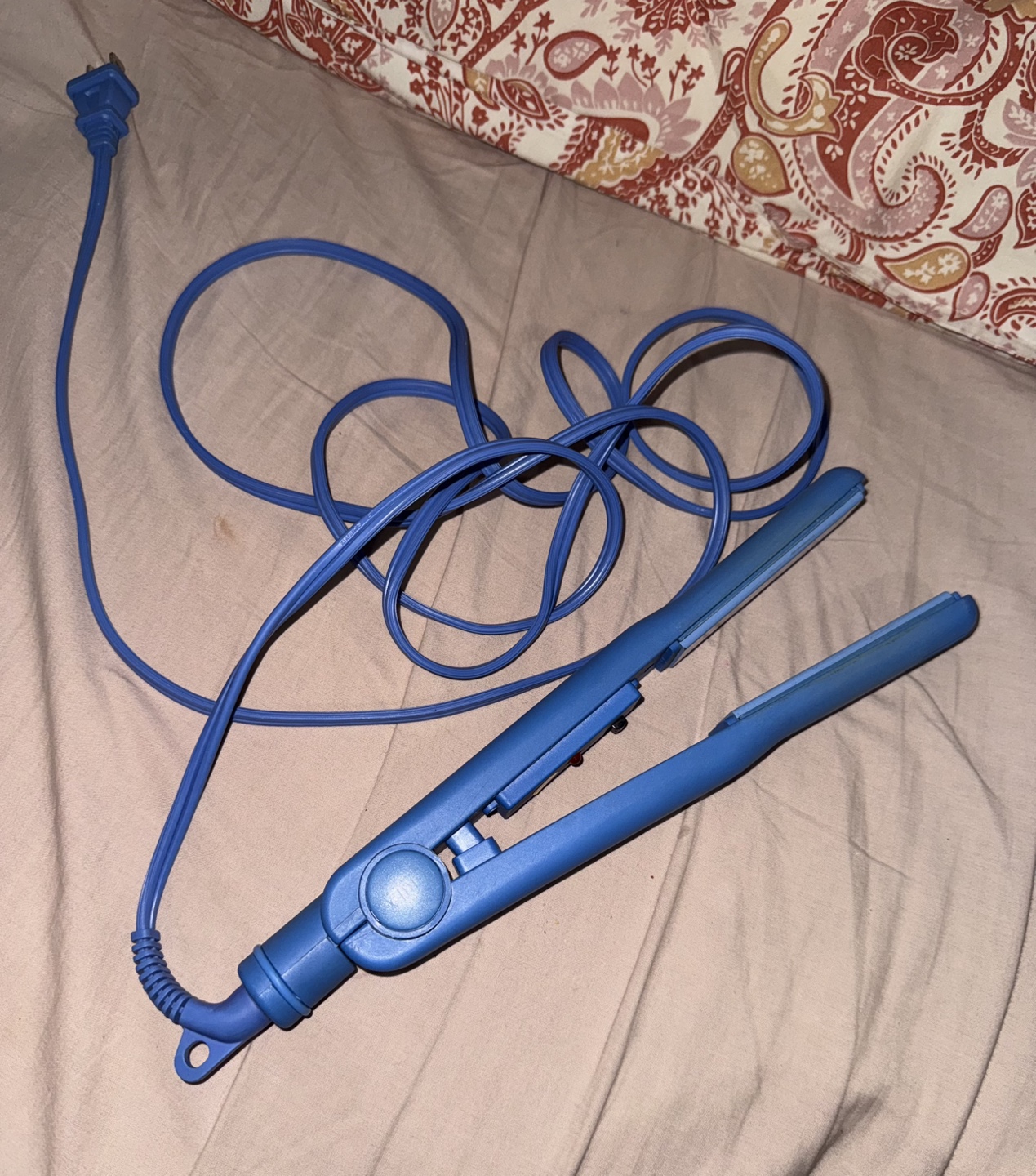 Blue Hair Straightener