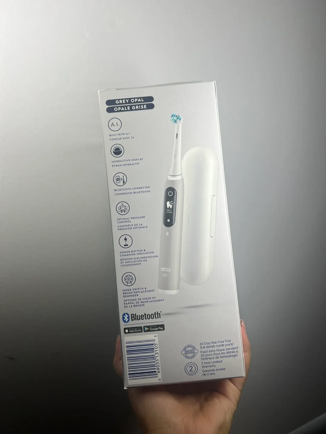 Oral-B iO Electric Toothbrush Series 6 - Grey Opal image indicator(2)