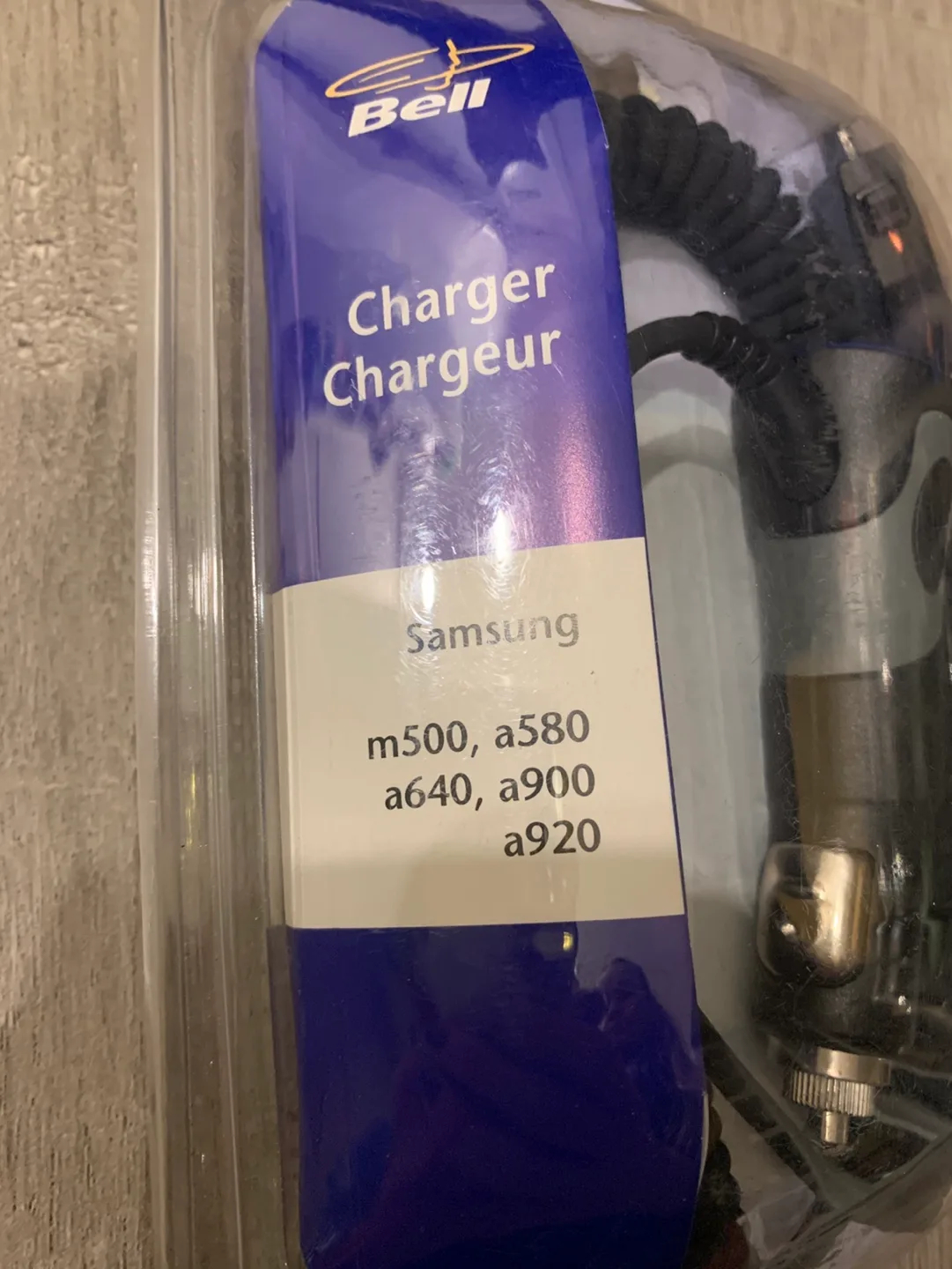 Bell Samsung Car Charger for m500, a580, a640, a900, a920 image indicator(2)
