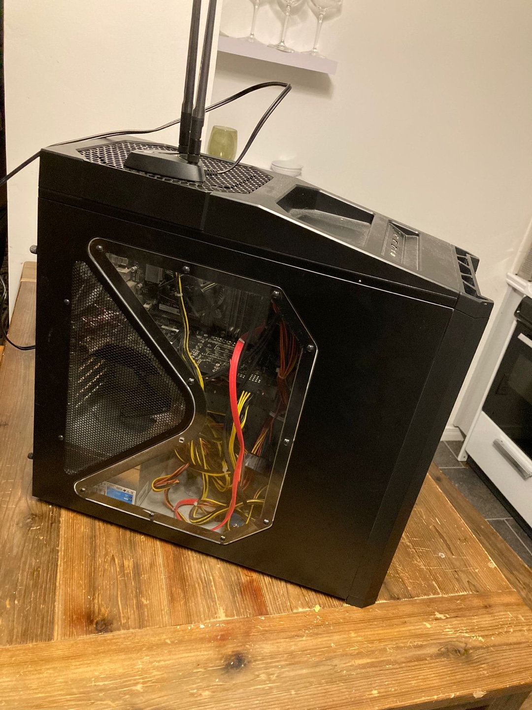 Gaming PC Setup - Monitor, Tower, Keyboard & Mouse