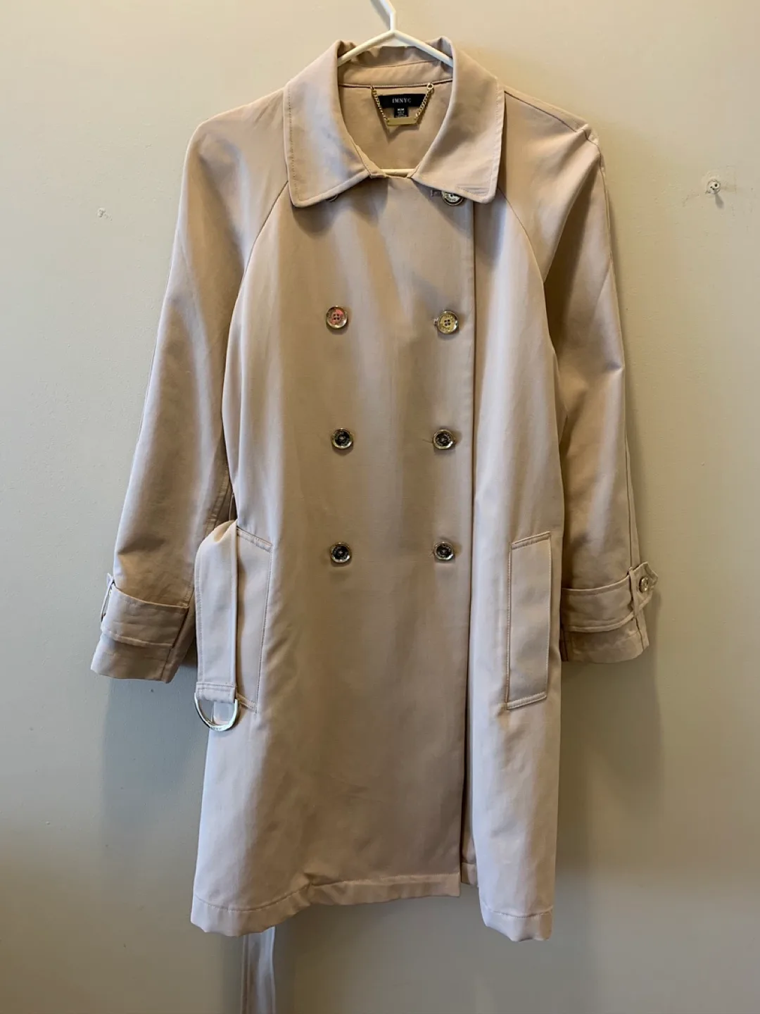 IMNYC Beige Trench Coat image indicator(7)