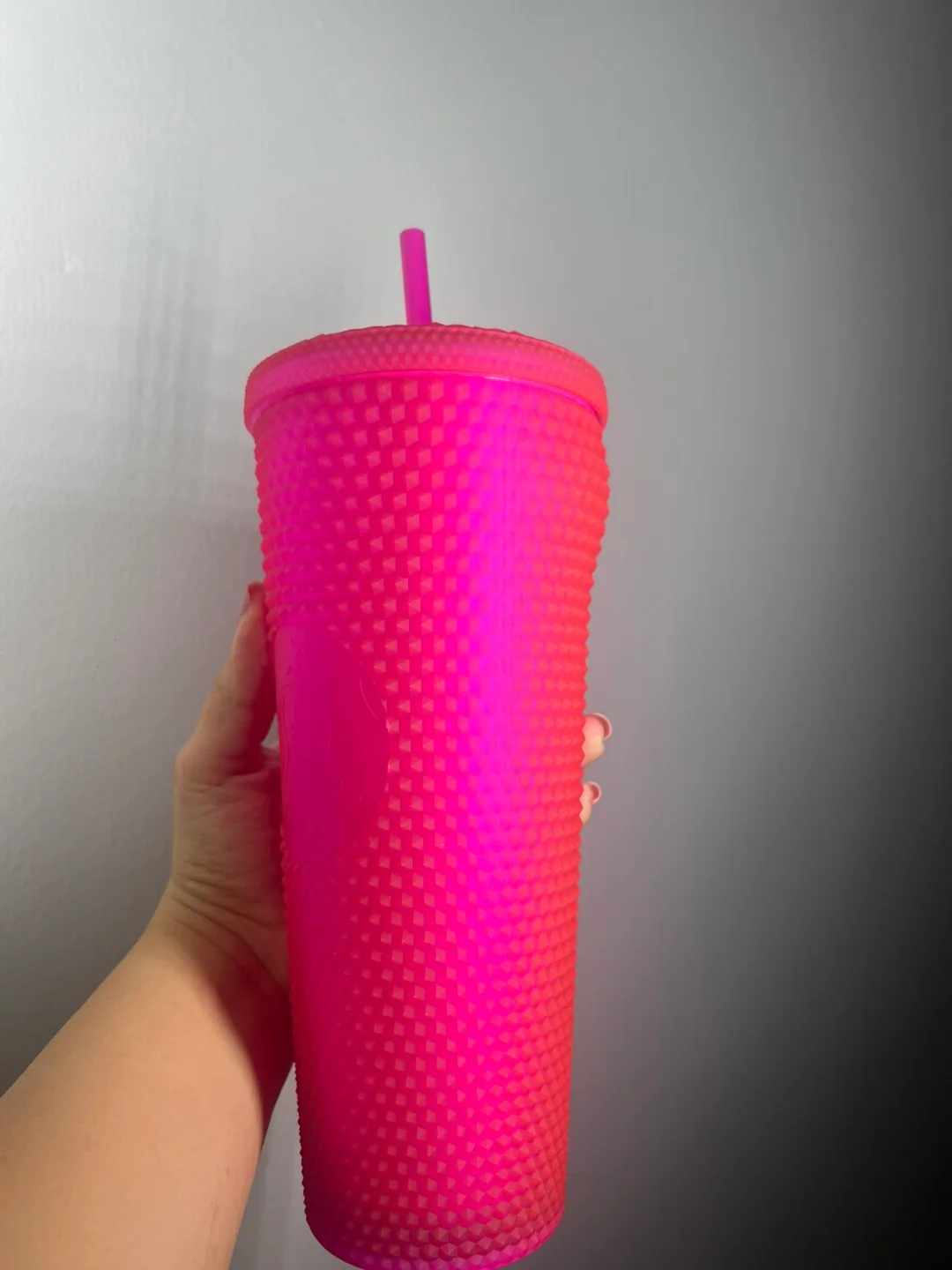 Pink Studded Starbucks Cup - READ DESCRIPTION image indicator(2)