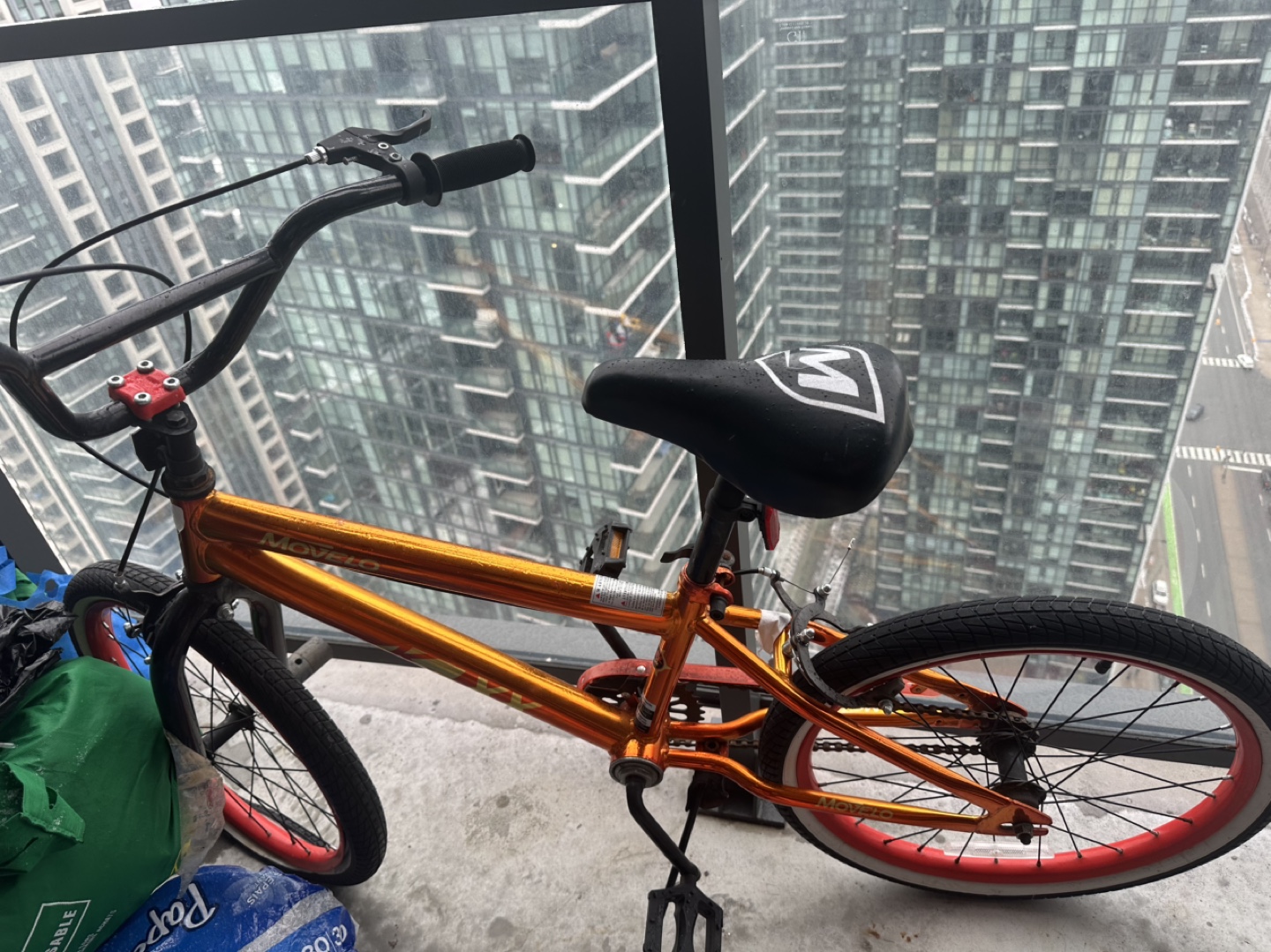 Kids' BMX Bike - Orange- free pick up