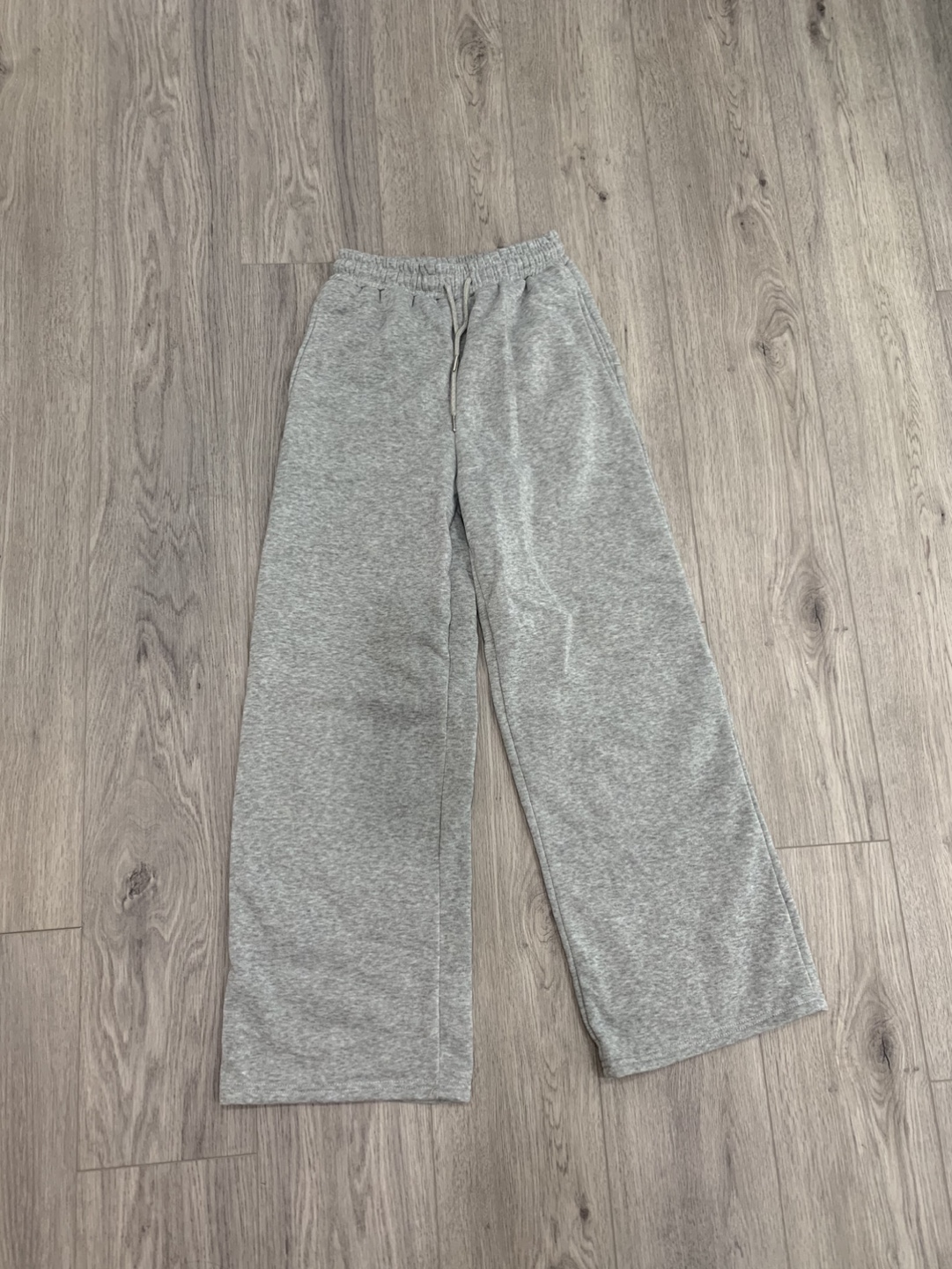 Shein Grey Wide Leg Sweatpants