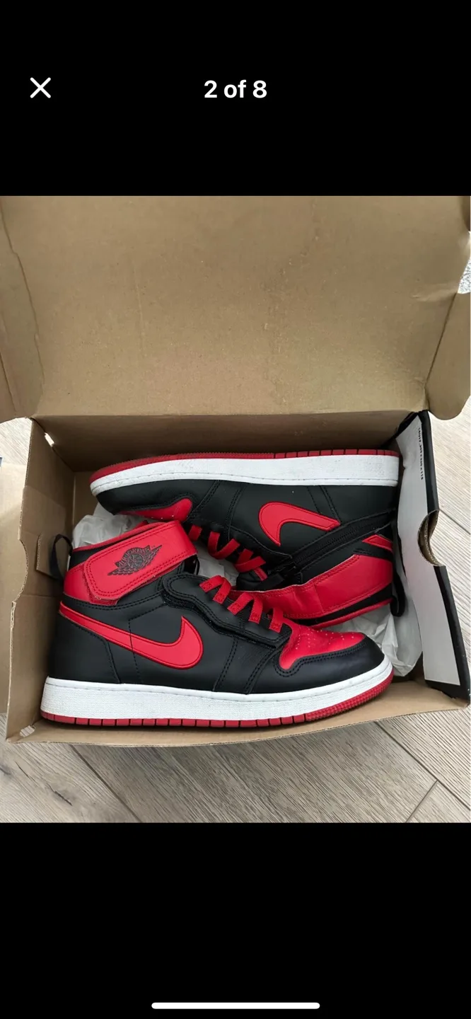 Air Jordan 1 Hi Flyease (GS) Size 7Y image indicator(2)