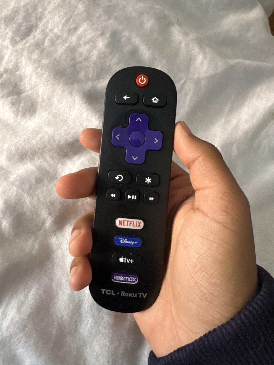 55’ TCL Roku and TV Remote - photo 2