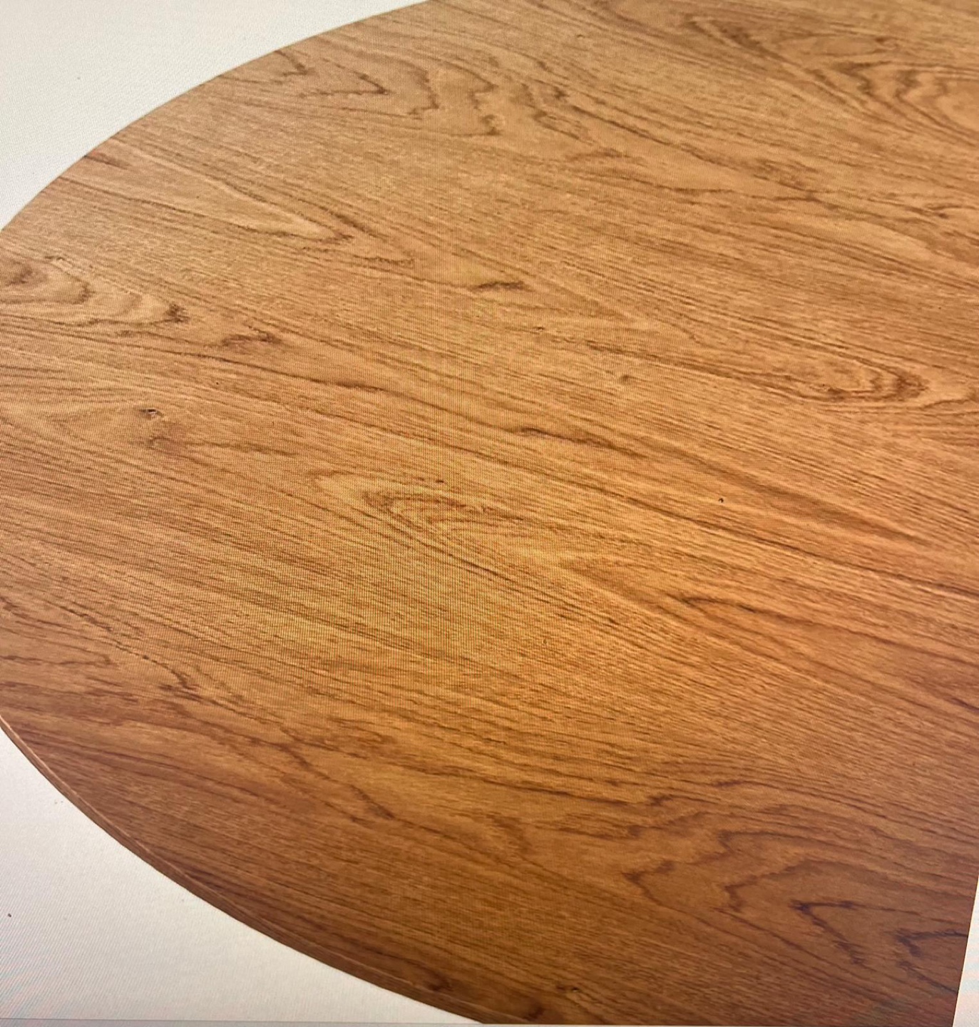 39"  Round Dining Table - Ash Wood - photo 5