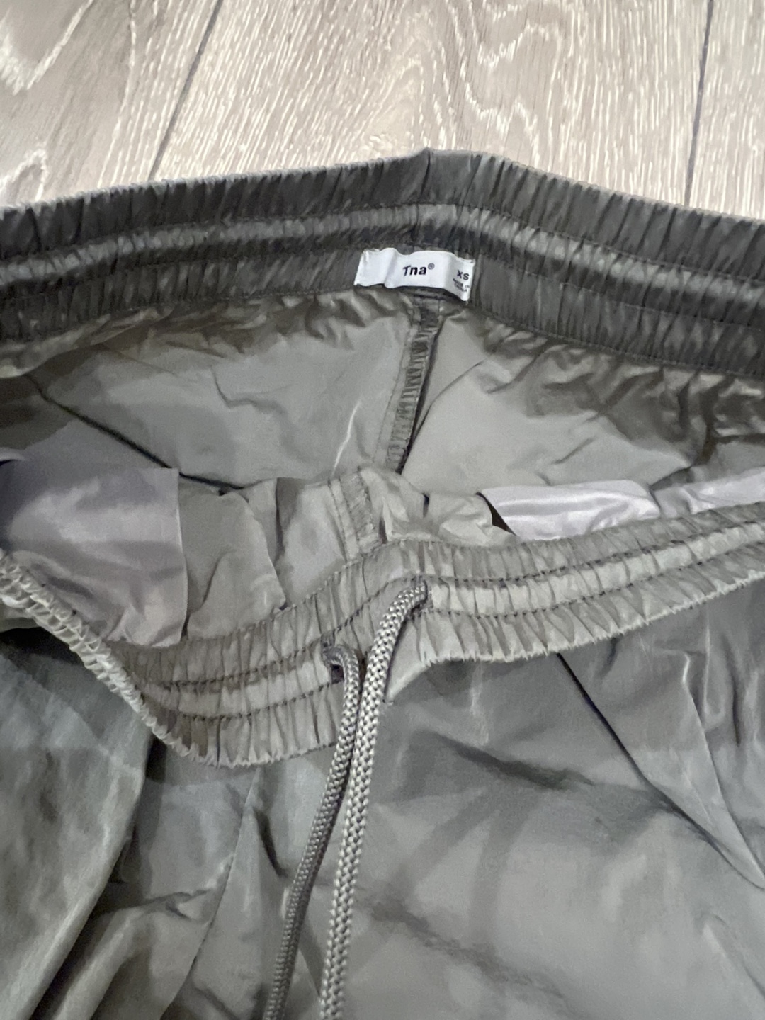 Aritzia TNA XS Track Pants - Gray - photo 2