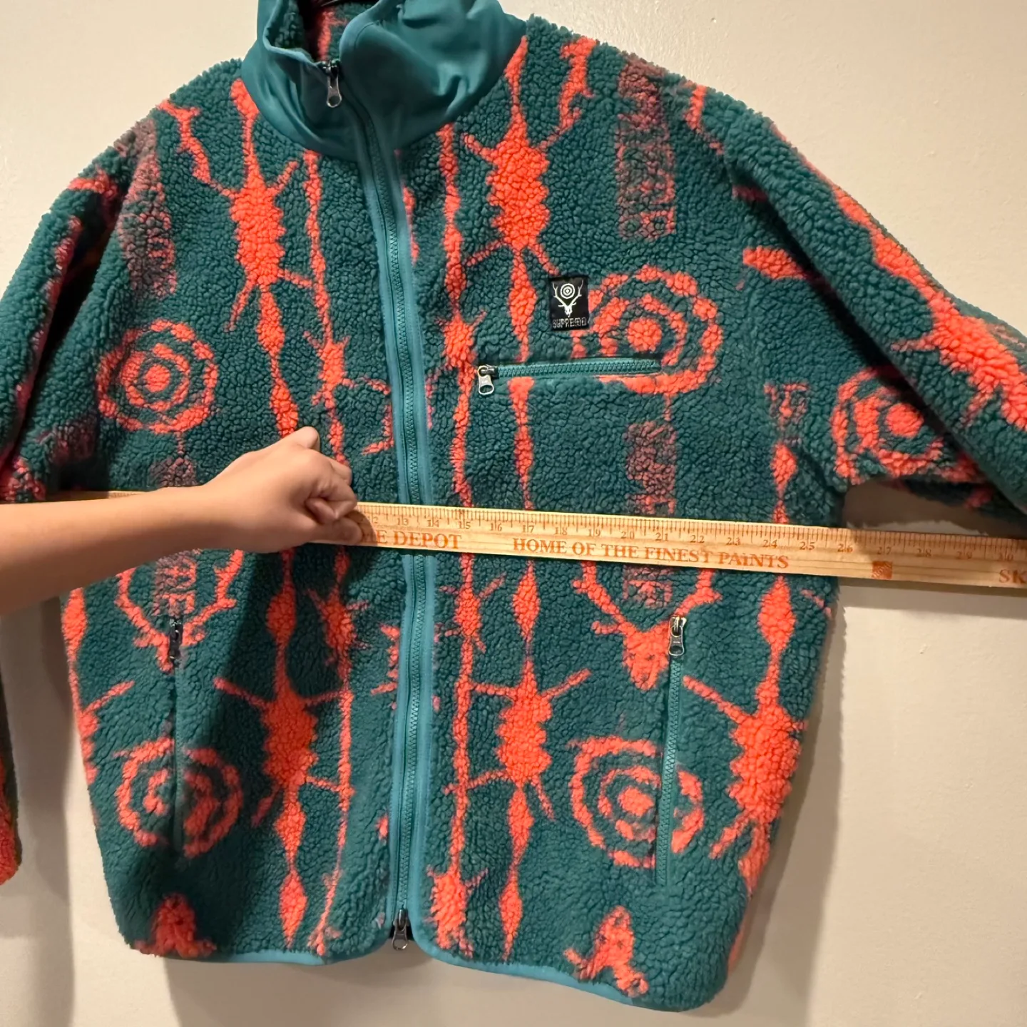 Supreme x South2 West8 Fleece Jacket Men’s Large image indicator(7)