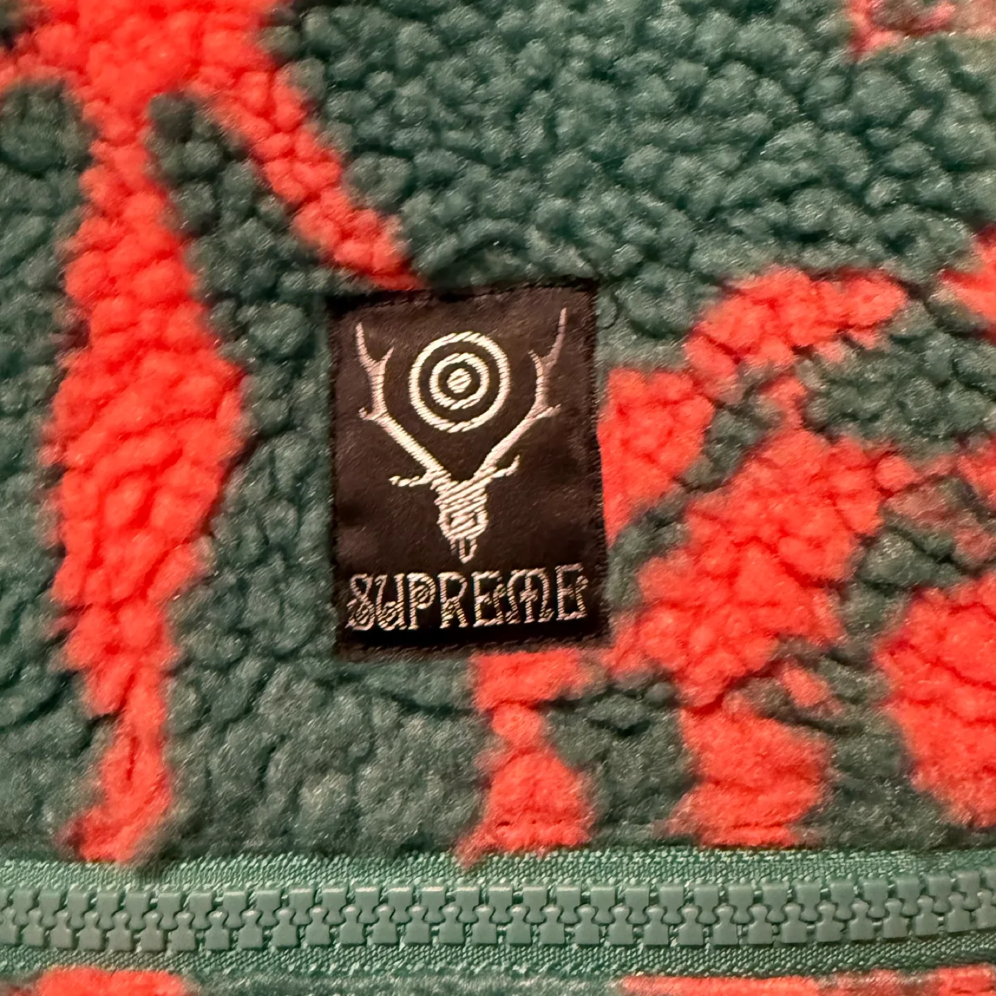 Supreme x South2 West8 Fleece Jacket Men’s Large image indicator(8)