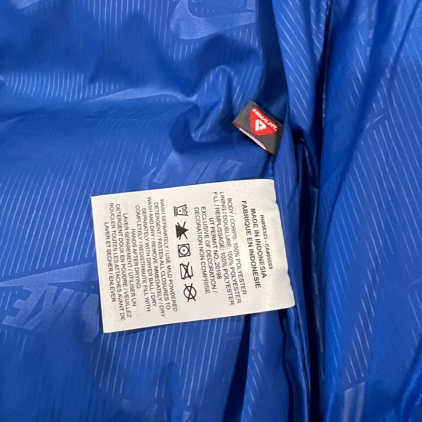 Nike Sportswear Club Futura Logo Puffer Jacket Men Size XL image indicator(6)