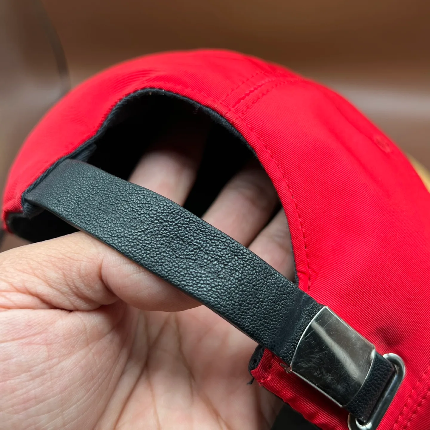 Alexander McQueen Graffiti Cap Blk/Red Size S image indicator(8)