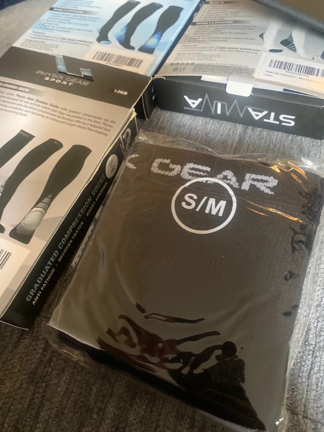 Physix Gear Stamina Graduated Compression Socks (5Pairs) image indicator(5)