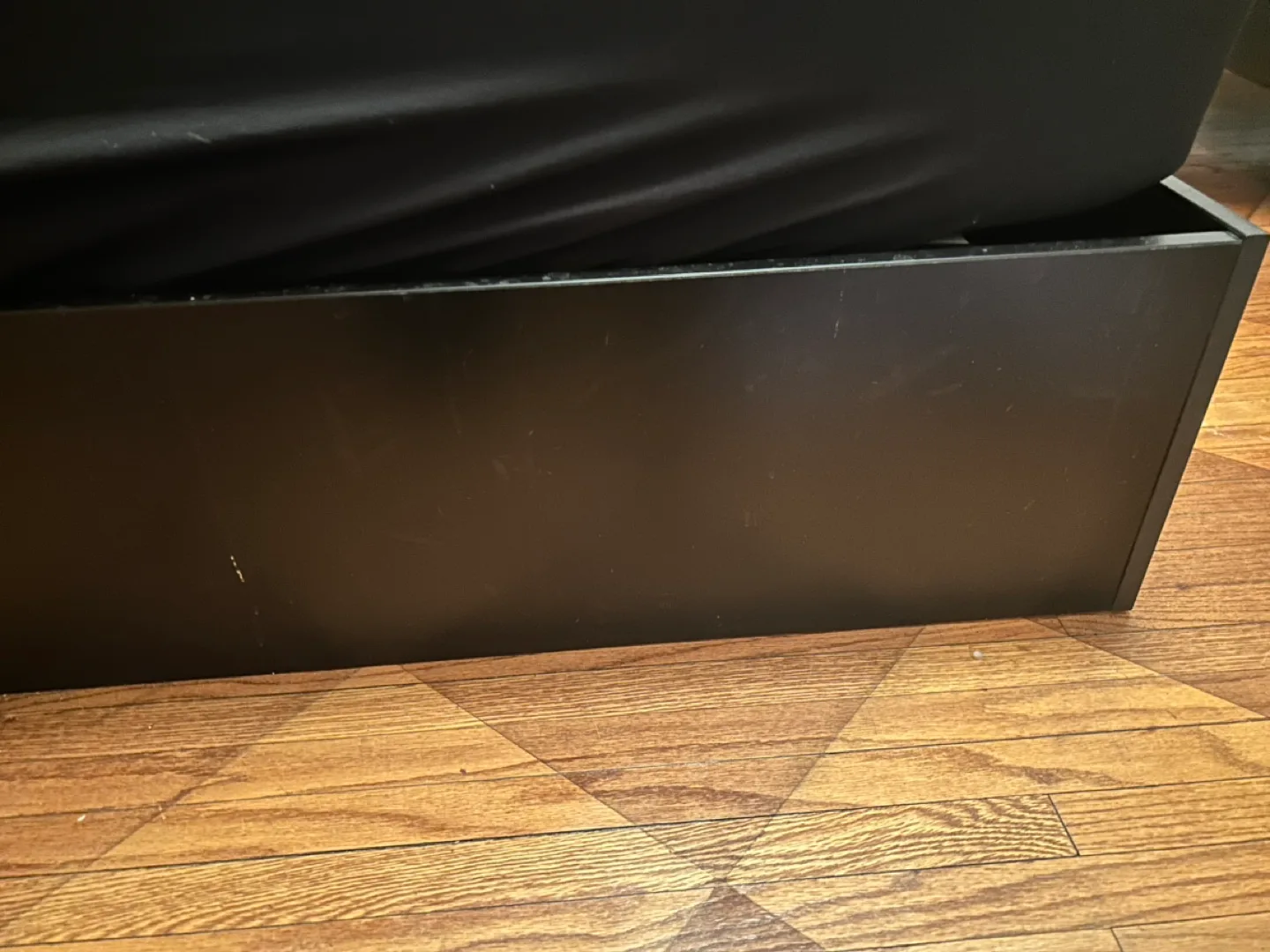 Queen Platform Bed Frame with Three Drawers - Black image indicator(5)