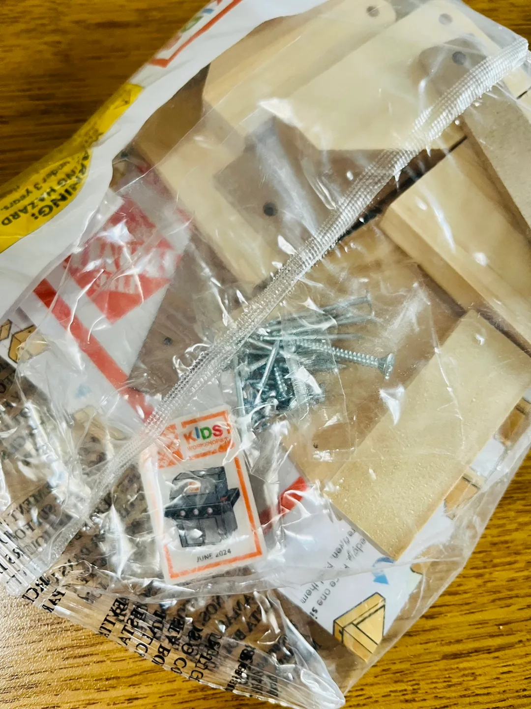 The Home Depot Kids' Wooden Grill Kit - Unassembled image indicator(2)