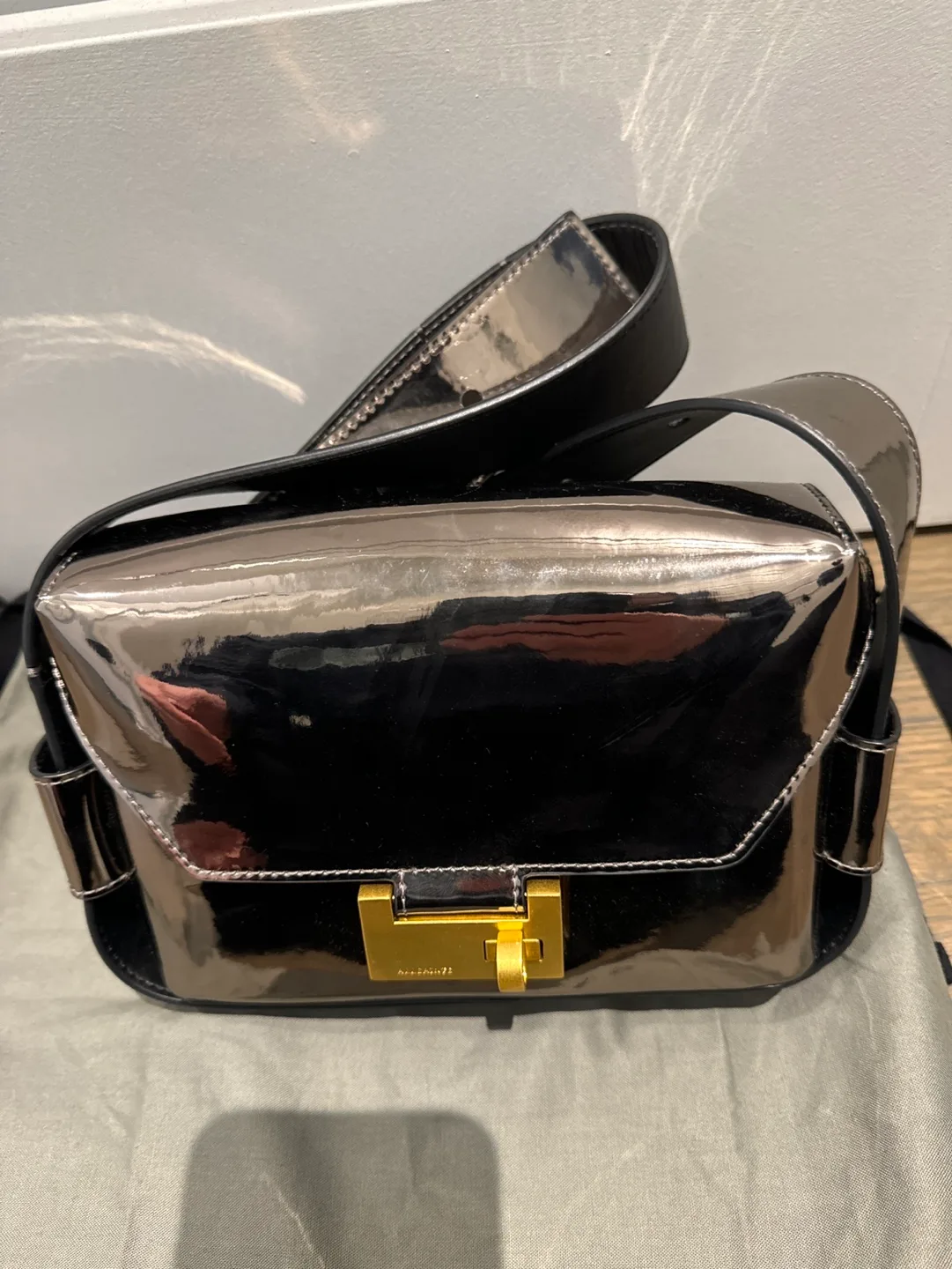AllSaints Metallic Crossbody Bag image indicator(3)