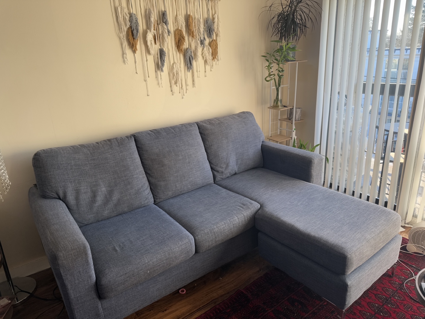 Blue Sectional Sofa