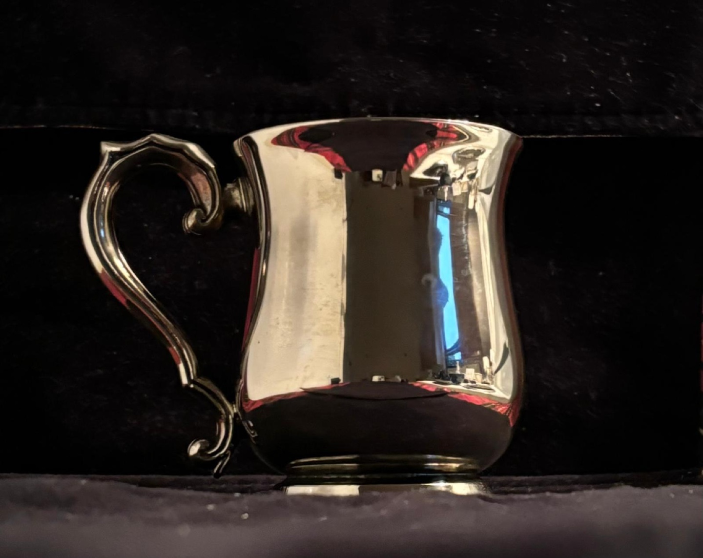Vintage Silver-Plated Mug