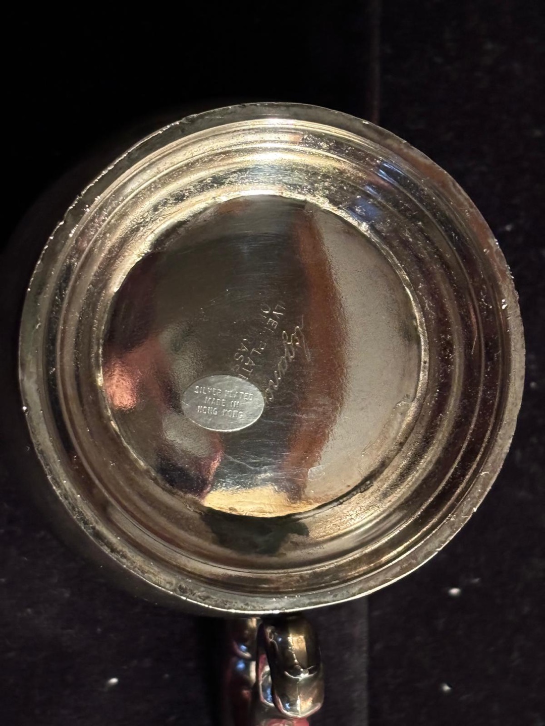 Vintage Silver-Plated Mug - photo 2