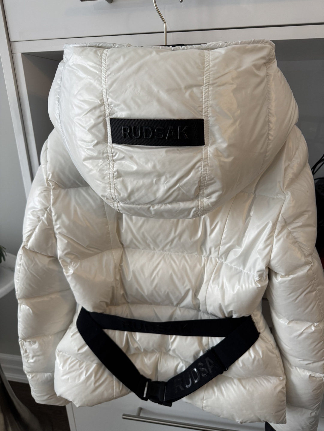 Rudsak Women's White Puffer Jacket Size P/S