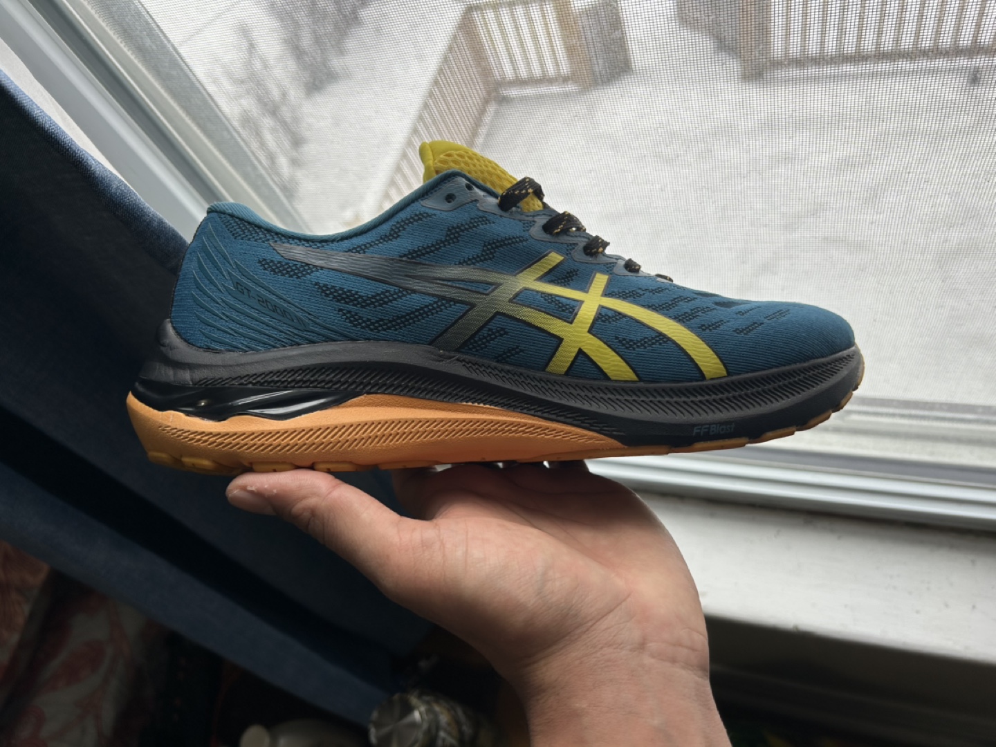 Asics GT - 2000 - 11 Wide Nature Bathing Gold Running Shoes - photo 5