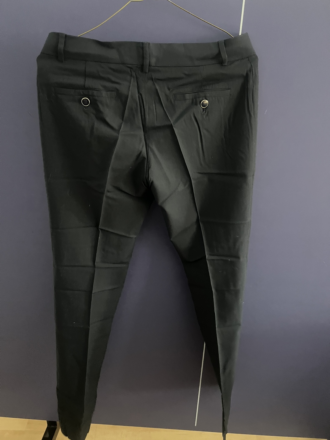 Massimo Dutti Women's Blue navy Trousers Size 38 - photo 2