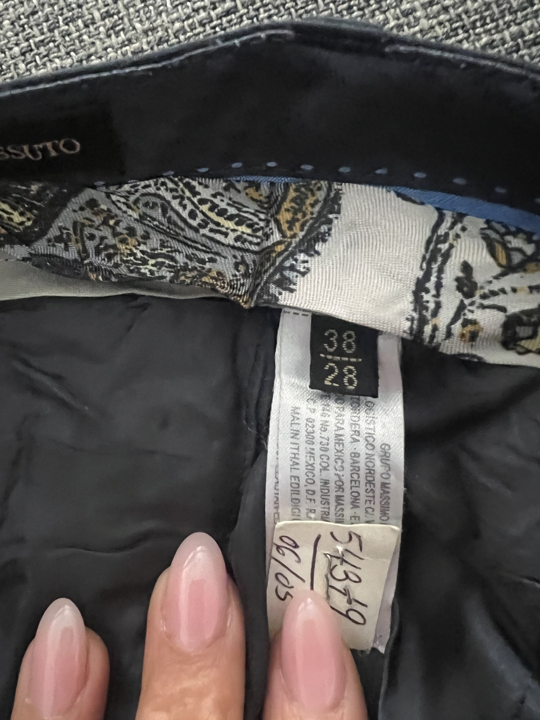 Massimo Dutti Women's Blue navy Trousers Size 38 - photo 4
